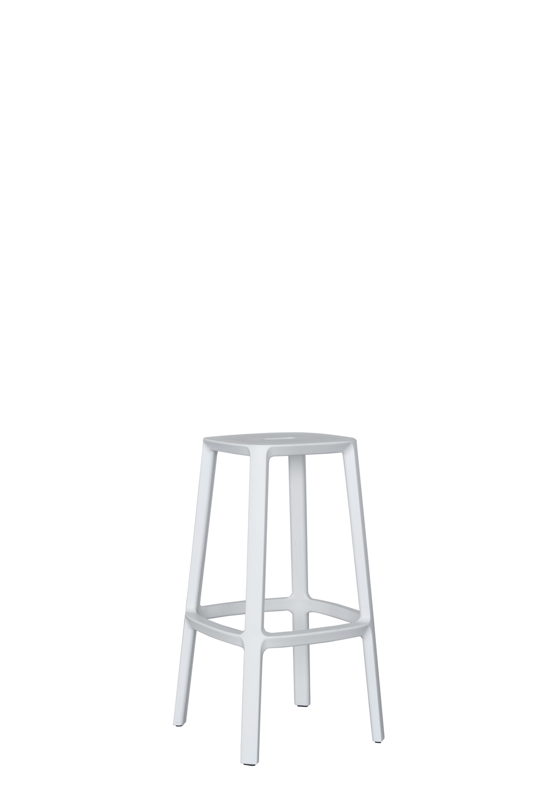 Cadrea Barstool White